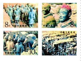 中华文化源远流长的邮票,邮票上的古代文化邮票图片