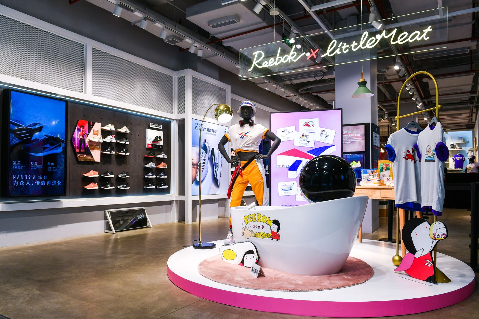 reebok新品,敢做例外上海时装周reebok开幕秀