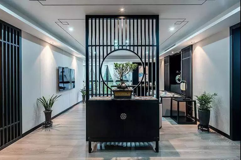 100个经典玄关案例,新中式玄关设计图片大全集