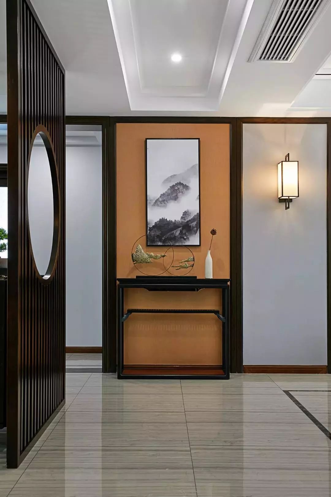 100个经典玄关案例,新中式玄关设计图片大全集