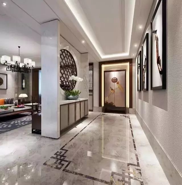 100个经典玄关案例,新中式玄关设计图片大全集