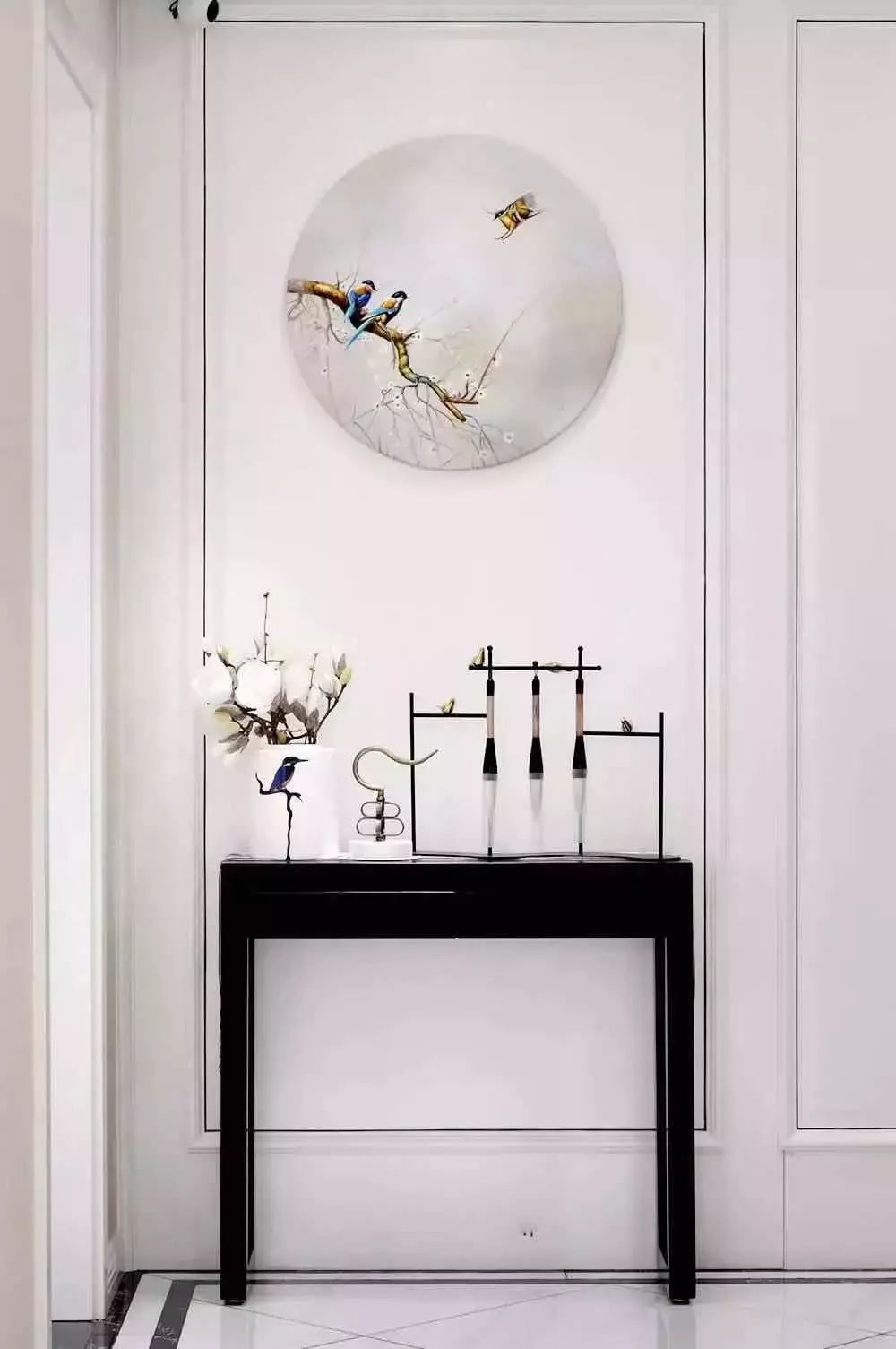 100个经典玄关案例,新中式玄关设计图片大全集