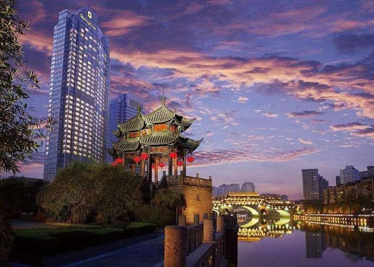 成都美图夜景,高清成都美景的图片