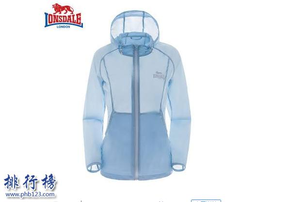 中国十大防晒衣品牌排行榜,10大品牌防晒衣有哪些