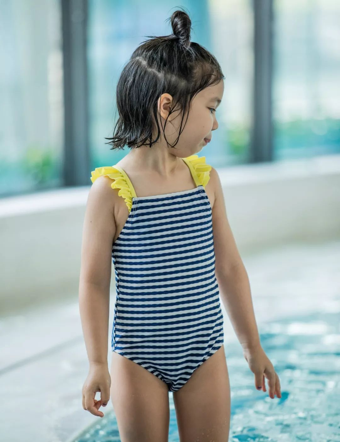 泳衣小个子推荐可爱,泳衣可爱日系小孩