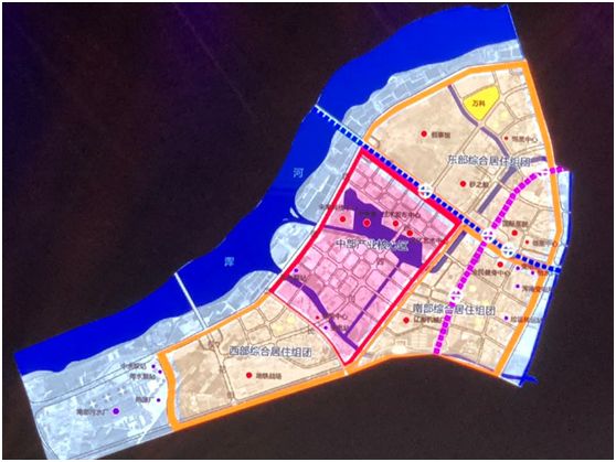 长白岛区域,长白岛近期规划