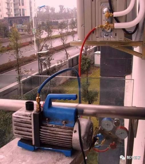 变频空调抽真空视频详细教程,变频空调没有真空机怎么抽真空