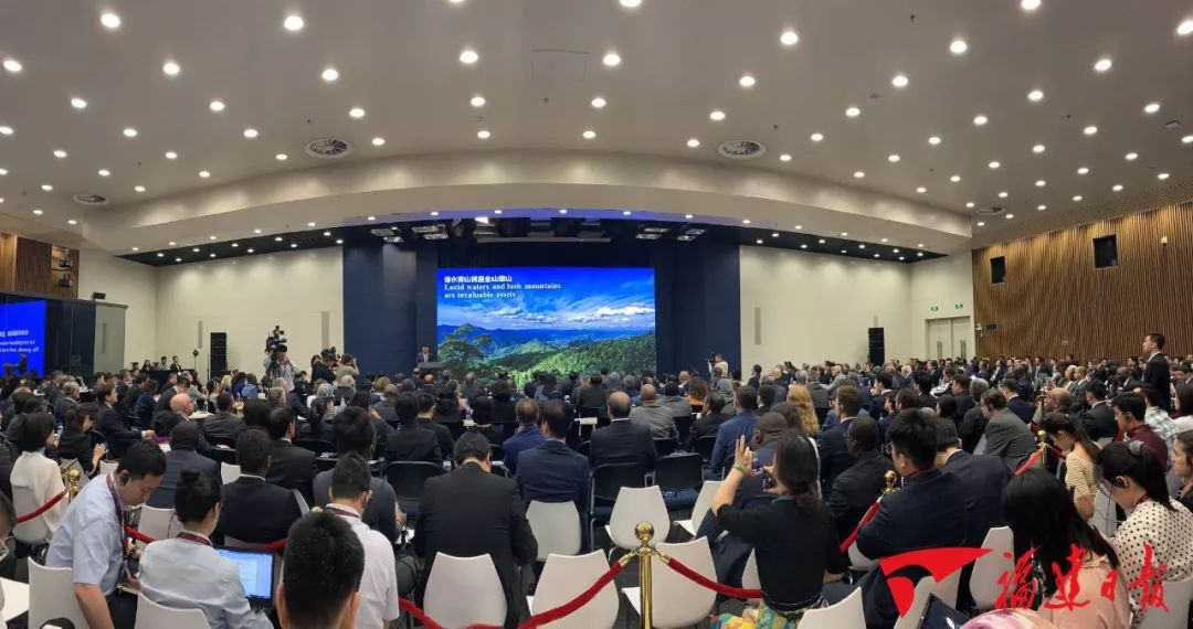 在外交部蓝厅，短短几小时，福建在全球圈粉无数