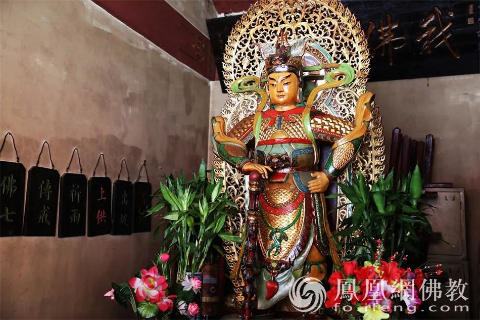 韦陀菩萨满背图,韦驮菩萨像功德