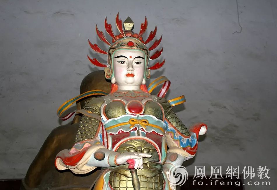 韦陀菩萨满背图,韦驮菩萨像功德