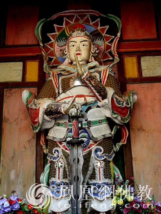 韦陀菩萨满背图,韦驮菩萨像功德