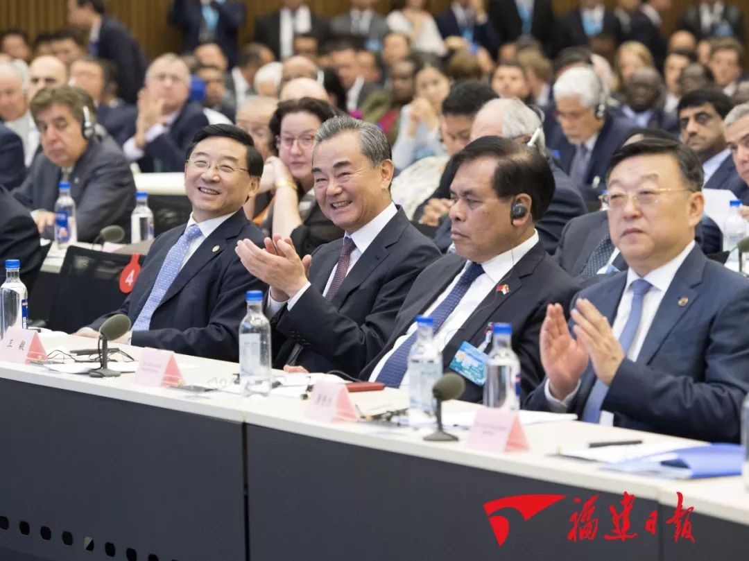 在外交部蓝厅，短短几小时，福建在全球圈粉无数