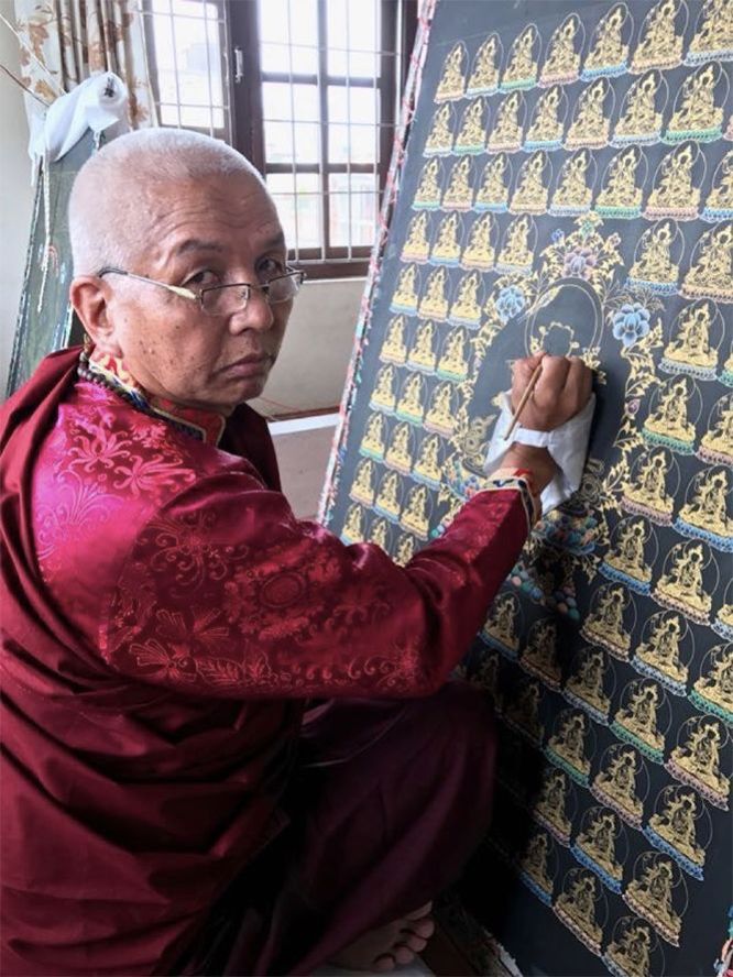 唐卡和佛像供奉的区别,西藏唐卡如何供奉