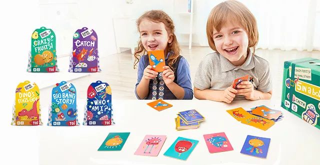 低价拼团丨TOI旅行套装，五款经典桌游，让孩子享用游戏乐趣的同时，还能提高思维力