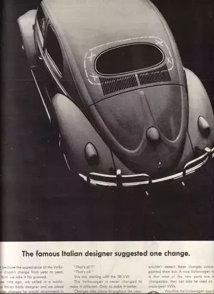 甲壳虫停产广告,甲壳虫经典广告语