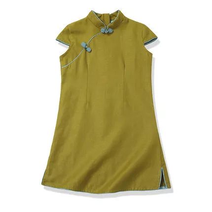 夏季改良中国风童装,改良版中式童装