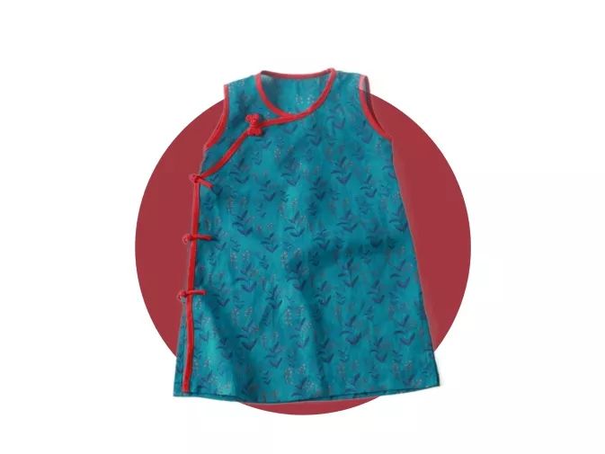 夏季改良中国风童装,改良版中式童装