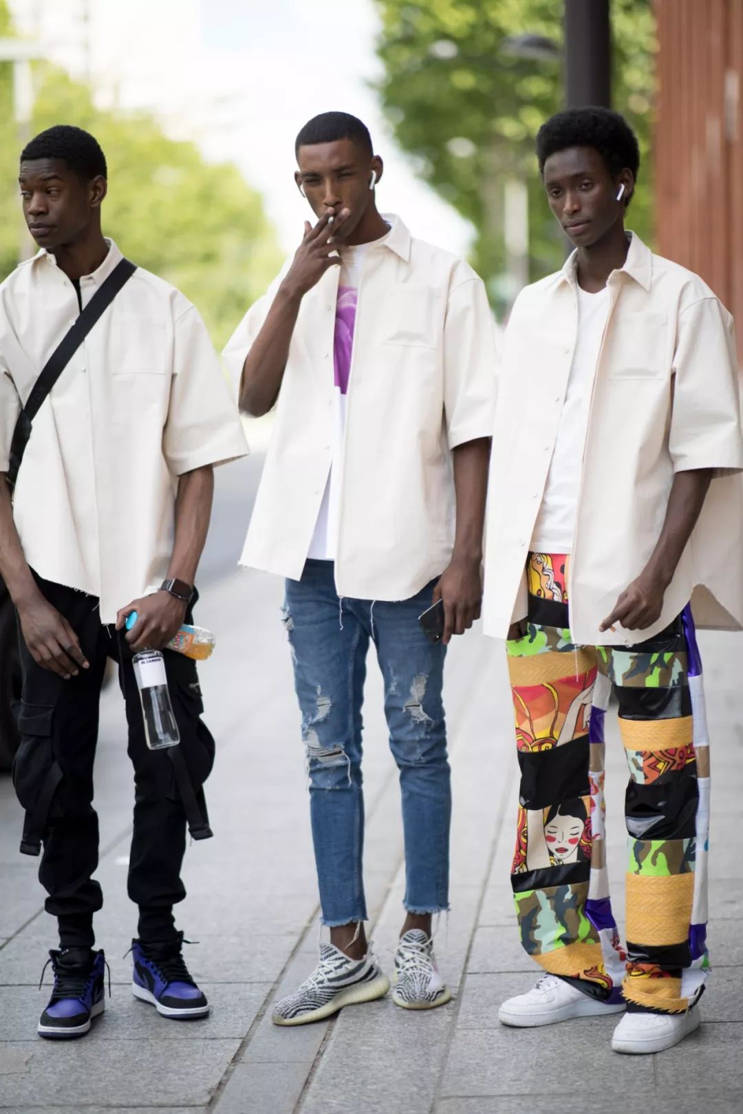 2021春夏男装流行趋势图片,20172018男装流行印花