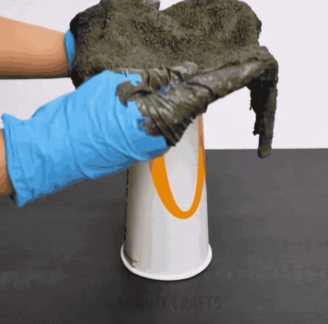 两块钱的水泥做出50元的效果,水泥全是绿色可以做什么