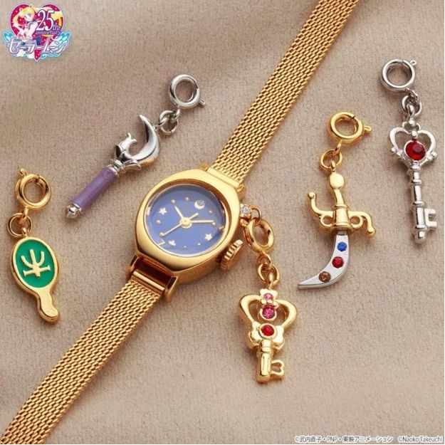 美少女战士xIceWatch推出的限定手表，造型可爱到让人觉得戴上就能变身
