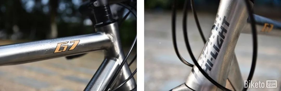 hilightg7钛合金车架,hi-lightg7自行车