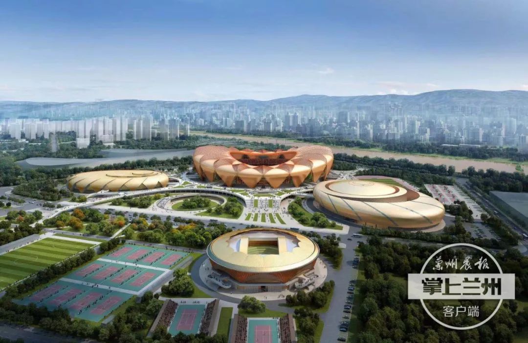 兰州奥体设计效果图,兰州奥体中心设计成鸟巢