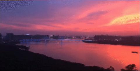 清远的晚霞,清远晚霞美图