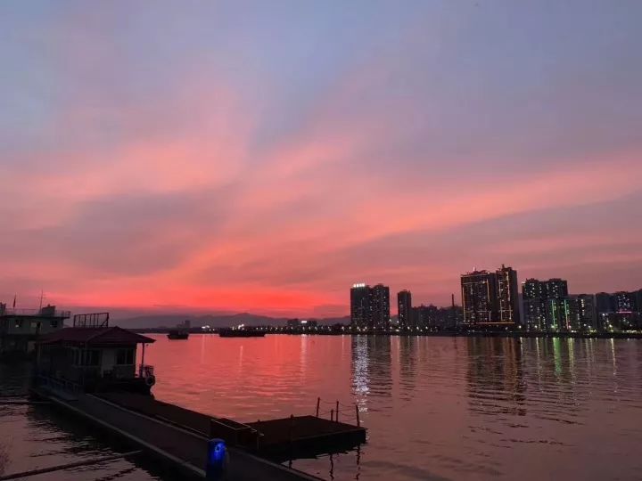 清远的晚霞,清远晚霞美图