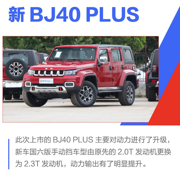 全新北京BJ40家族正式上市售16.49-20.49万元/增环塔冠军版