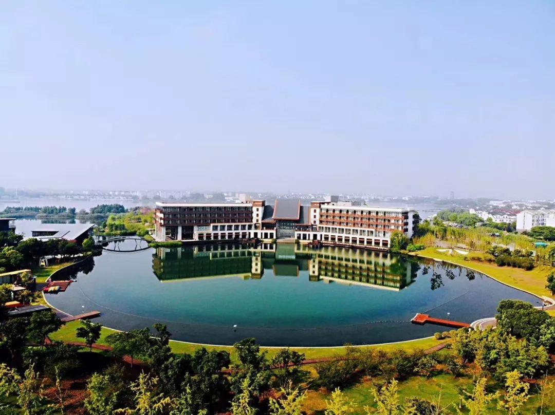 水月周庄铂尔曼酒店夜景,周庄水月铂尔曼酒店