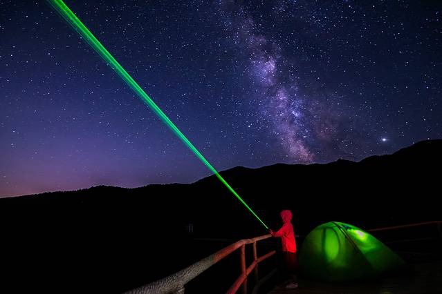 北纬38度仰望星空，每个人都拥有头顶，为什么却看不到星空