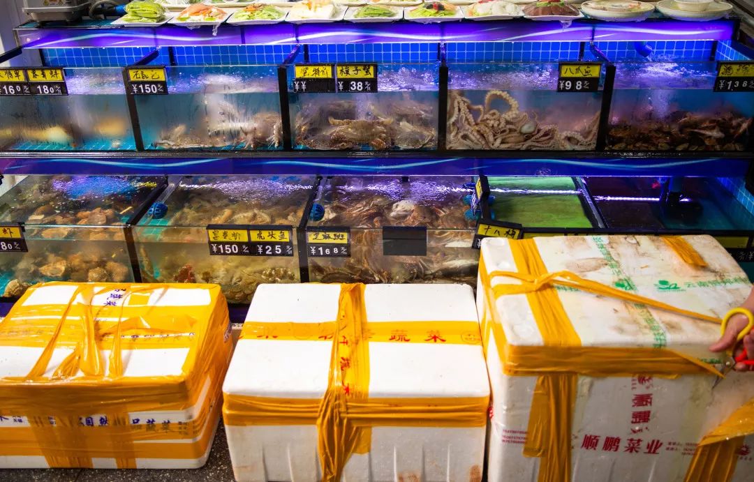 搬来个舟山「海鲜市场」！佛手、胭脂、大米鱼…你爱吃的海鲜从挑到做全get