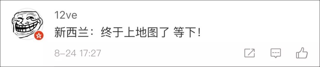 新西兰在地图上有多离谱,新西兰在地图上什么位置呢