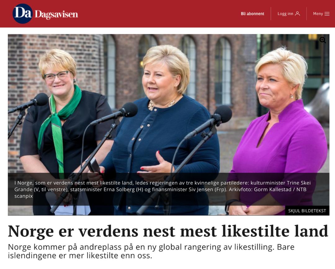 我是男孩，我喜欢紫色书包！一位挪威妈妈的刷屏日记