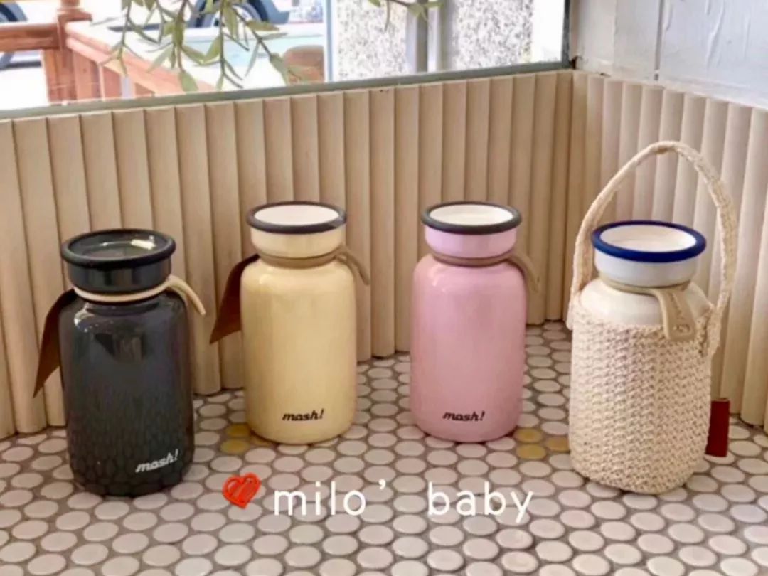 清新可爱的保温杯,超萌大号保暖杯