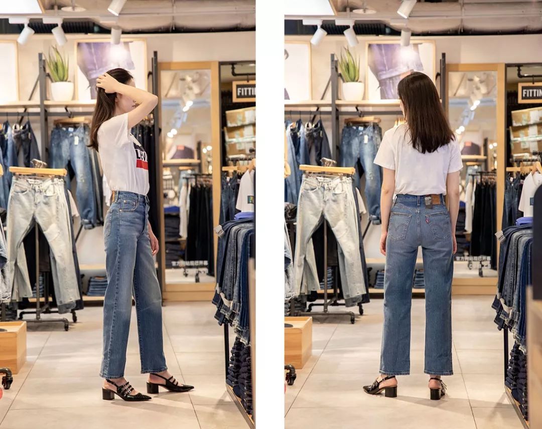 男显瘦显高修身弹力牛仔裤,加绒牛仔裤女款高腰显高显瘦直筒