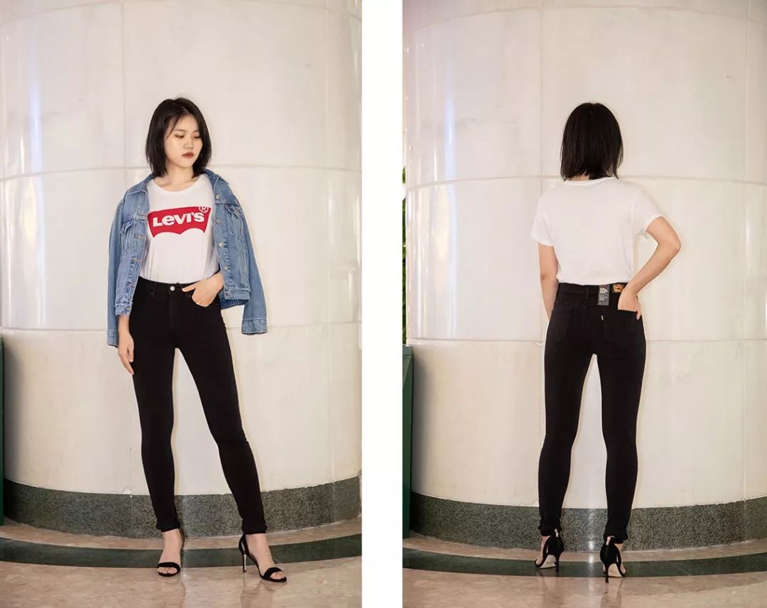 男显瘦显高修身弹力牛仔裤,加绒牛仔裤女款高腰显高显瘦直筒