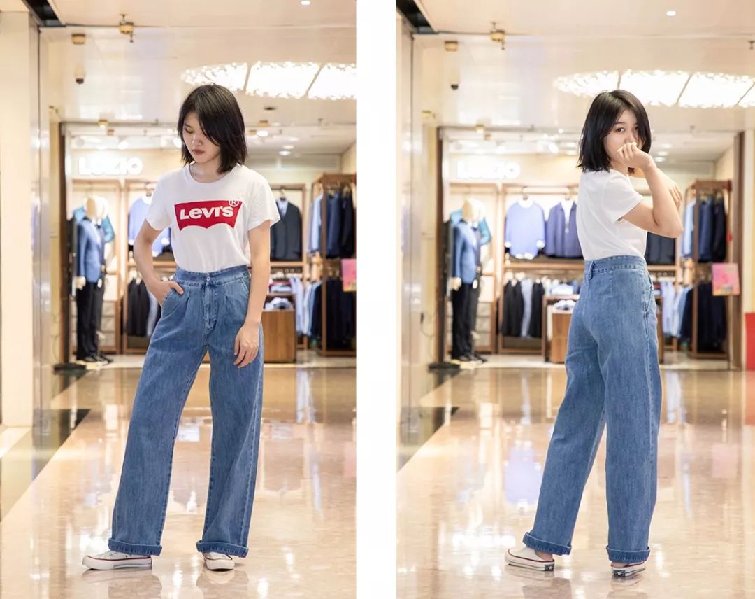 男显瘦显高修身弹力牛仔裤,加绒牛仔裤女款高腰显高显瘦直筒