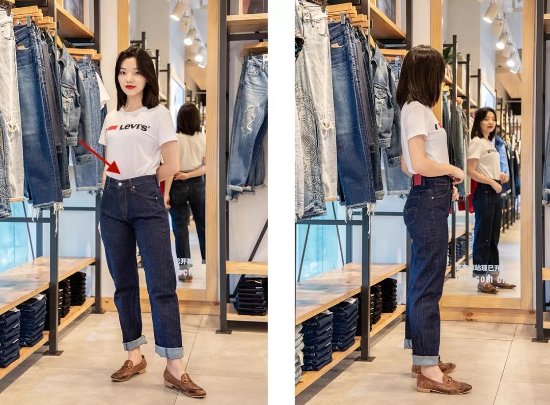 男显瘦显高修身弹力牛仔裤,加绒牛仔裤女款高腰显高显瘦直筒