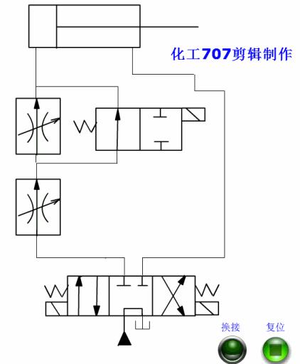 液压基本回路电路图,26种液压回路动画图解