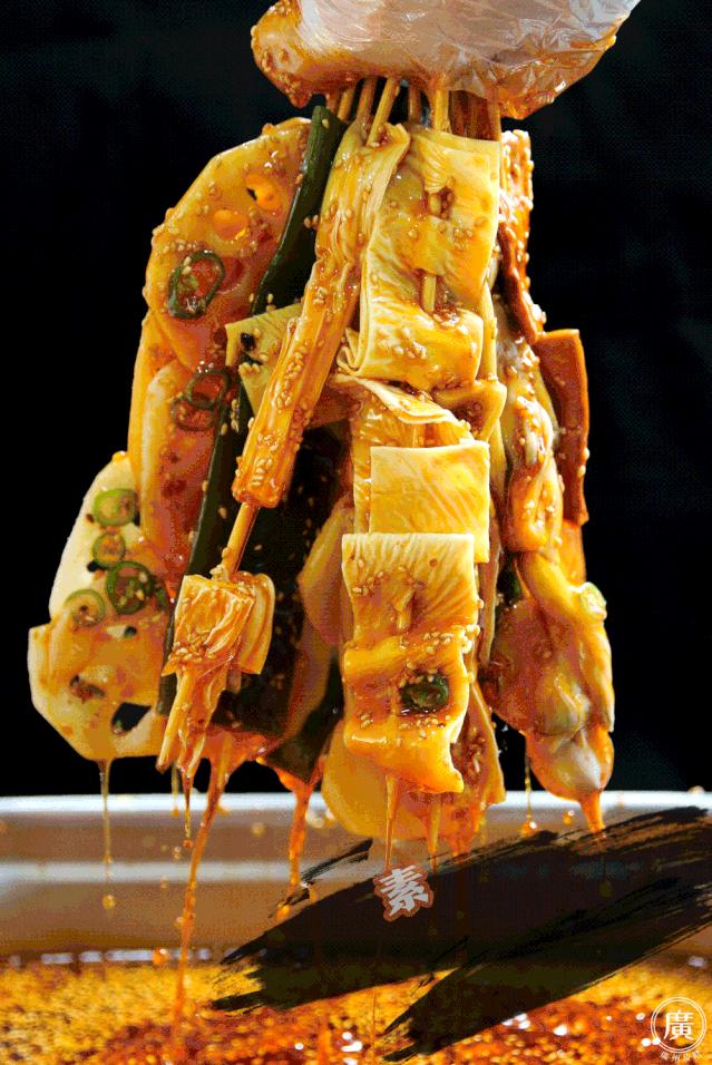 网红小吃棒棒鸡,西南网红棒棒鸡