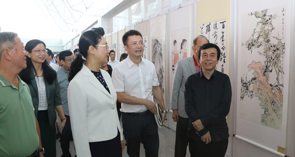 同心共筑中国梦的艺术作品展,同心筑梦深圳书画展