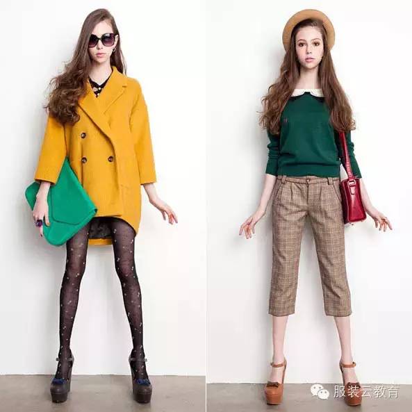 学习服装的色彩搭配教案,服装经典配色方案100例