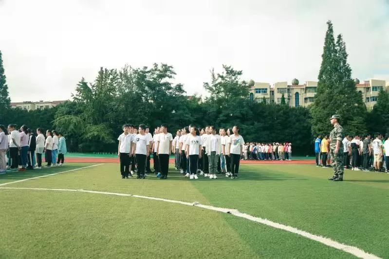 东台中学军训,东台初中军训