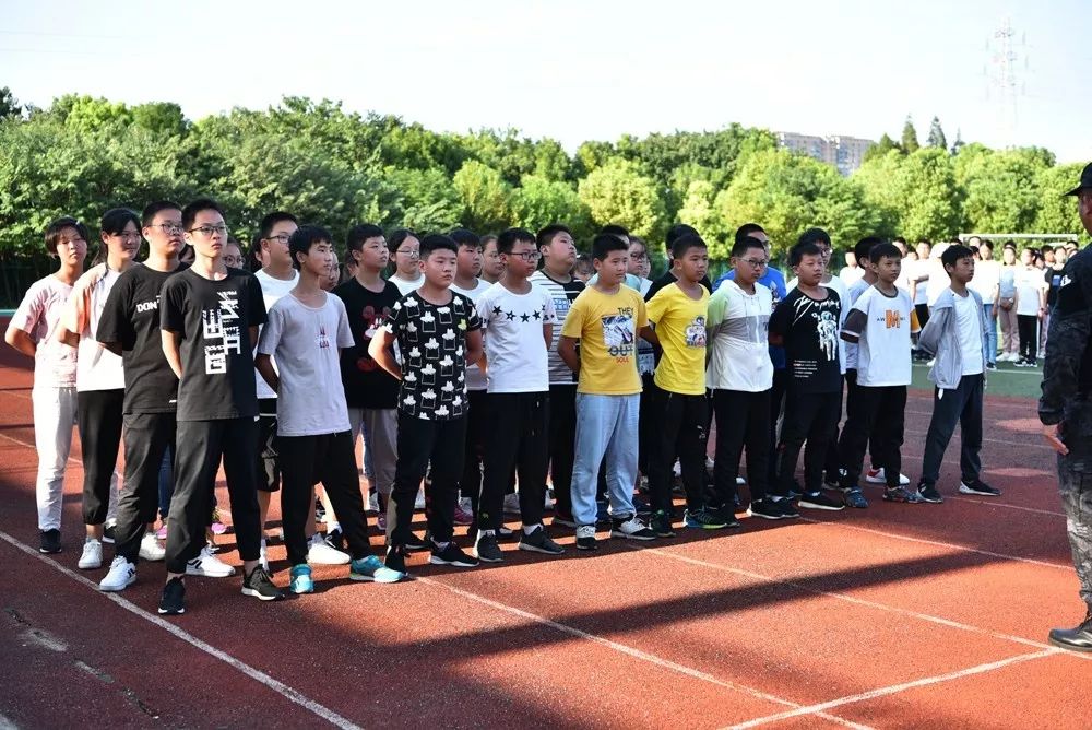 东台中学军训,东台初中军训