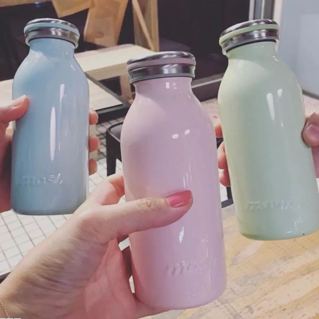 清新可爱的保温杯,超萌大号保暖杯