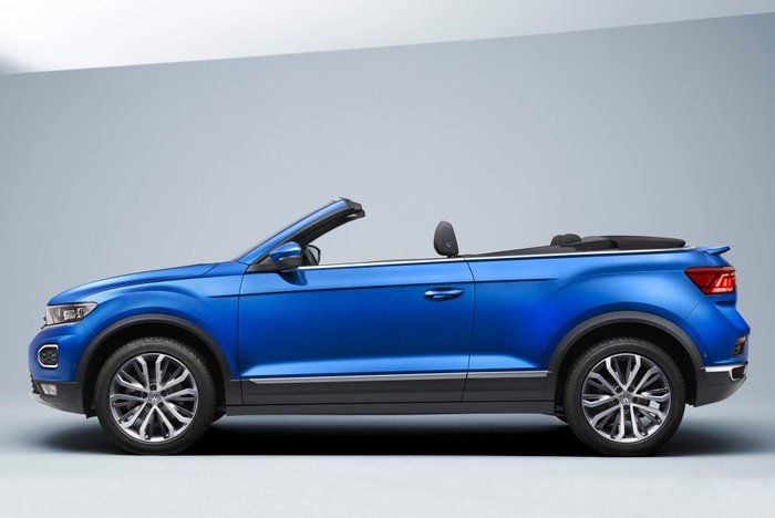 新款大众t-roccabriolet敞篷价格,大众t-roc敞篷版官图