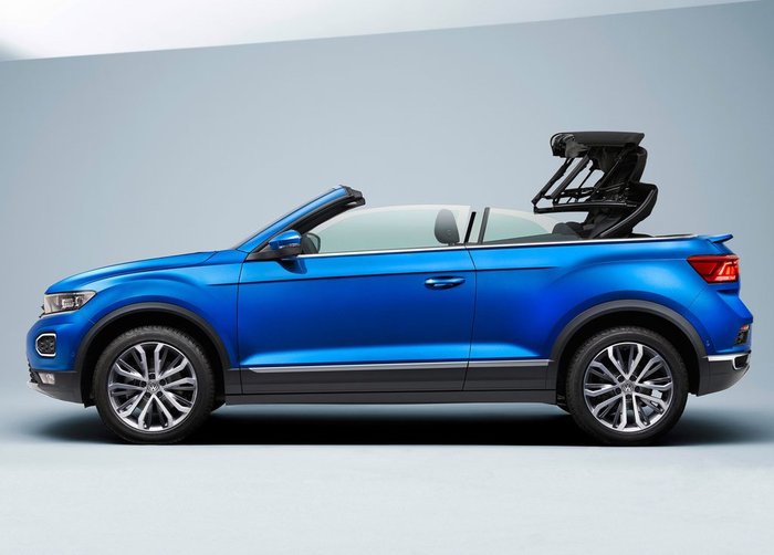 新款大众t-roccabriolet敞篷价格,大众t-roc敞篷版官图