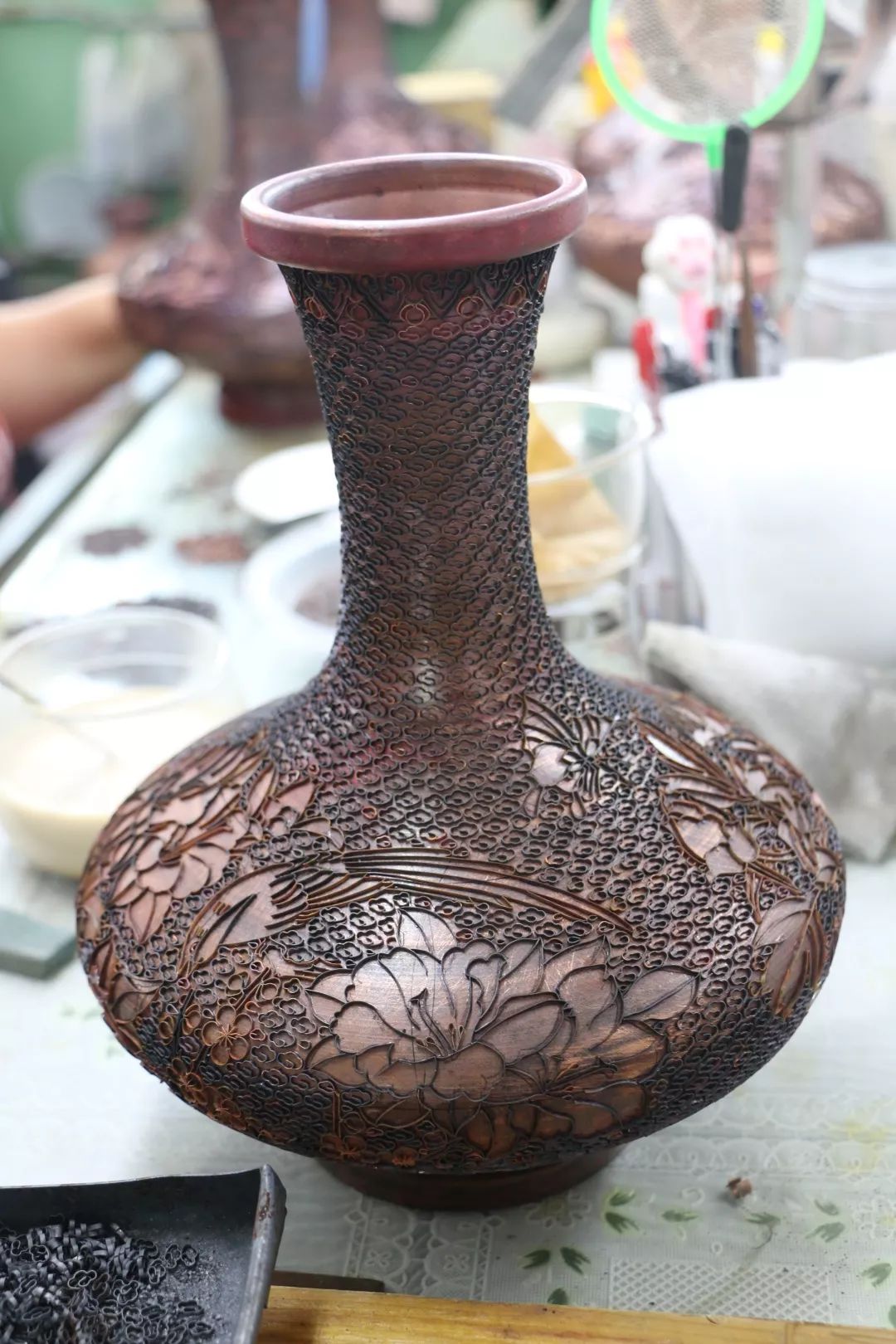 景泰蓝的制作特点,体验景泰蓝工艺感受