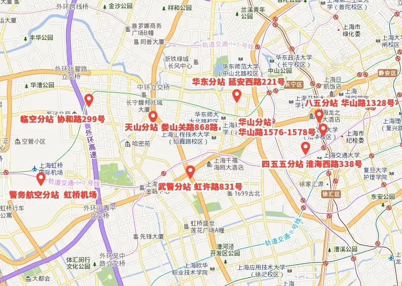闵行全区最新地图,闵行各镇地图